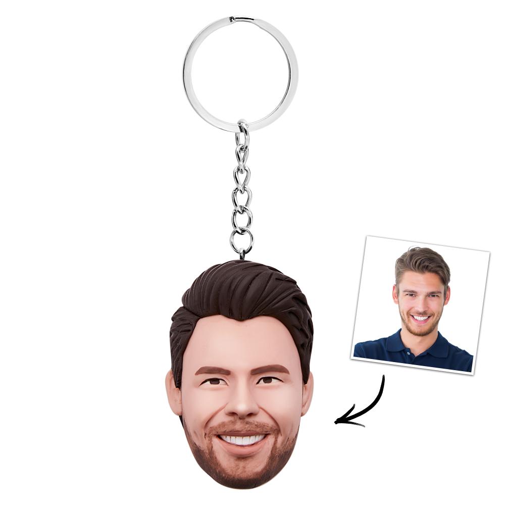 Featured Customization Photo Keychain/Refrigerator Magnet/Bottle Opener/Bobblehead Gift For Him
