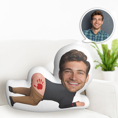 My Face Pillow Custom Face Photo Pillow Minime Pillow Fun Gifts for Her - mysiliconefoodbag