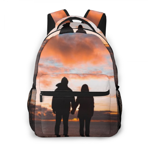 Custom Photo Backpack Personalized All Print Photo BackPack Pet Bag For Supplies
