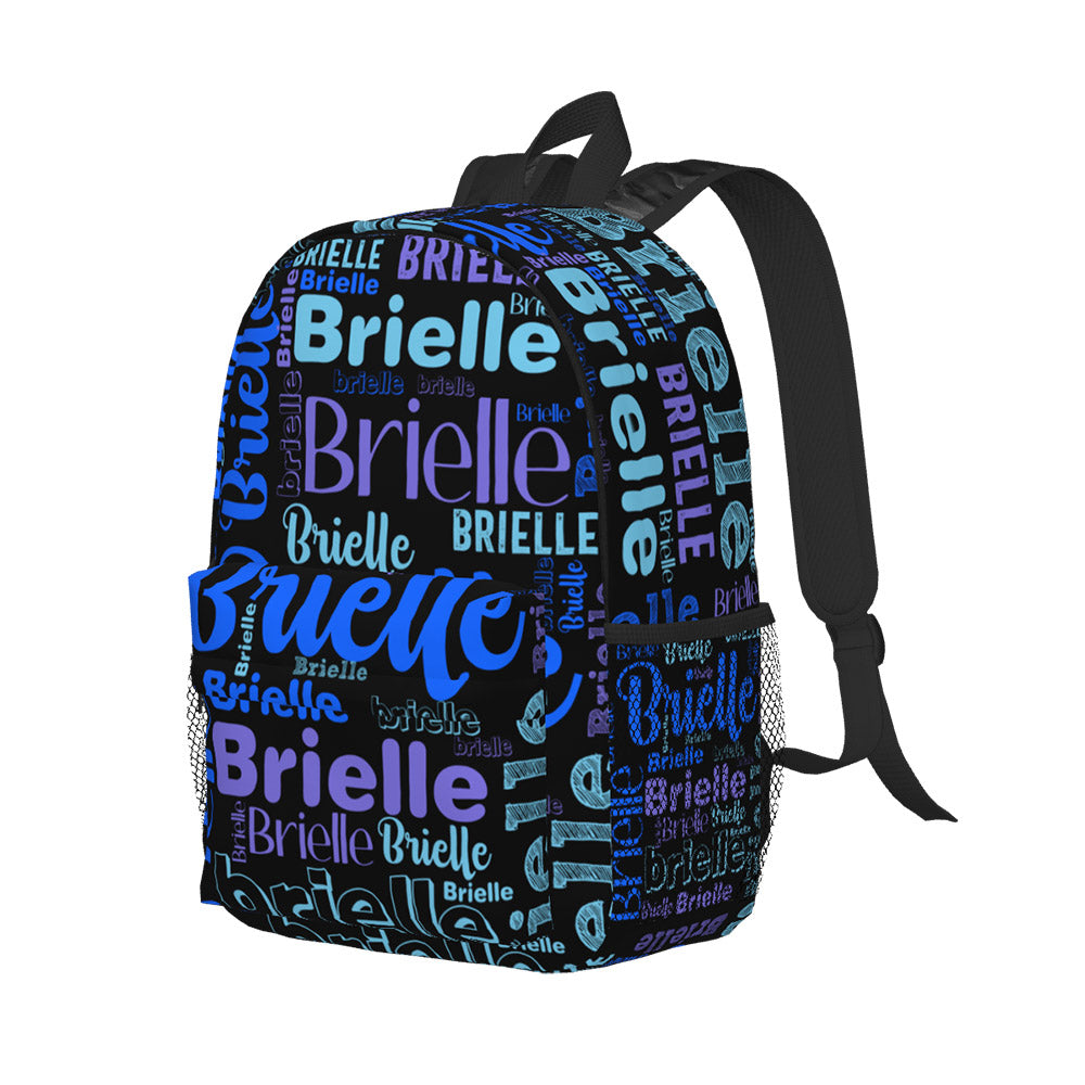 Custom Backpack Personalised Name Design School Bag