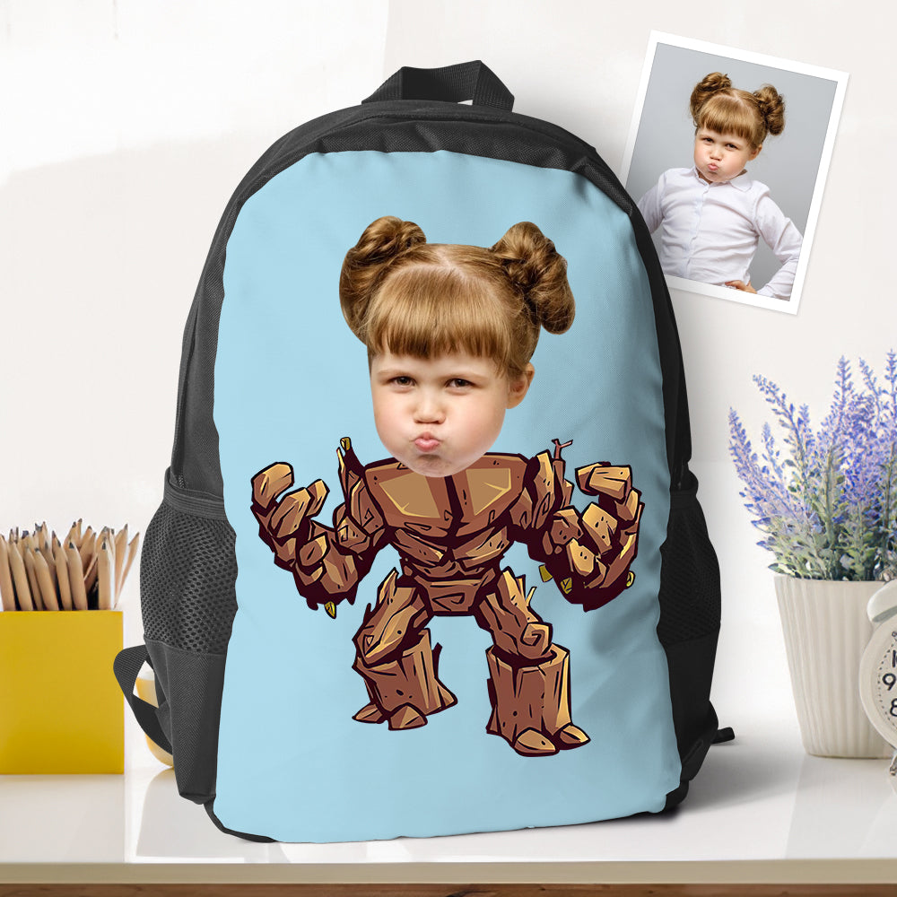 Personalized Groot Minime Photo Backpack Back To School Gifts For Kids Boys