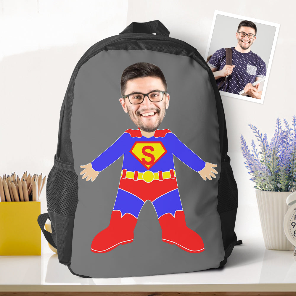 Customizable Superman Minime Backpacks Back To School Gifts For Kids Boys Gifts
