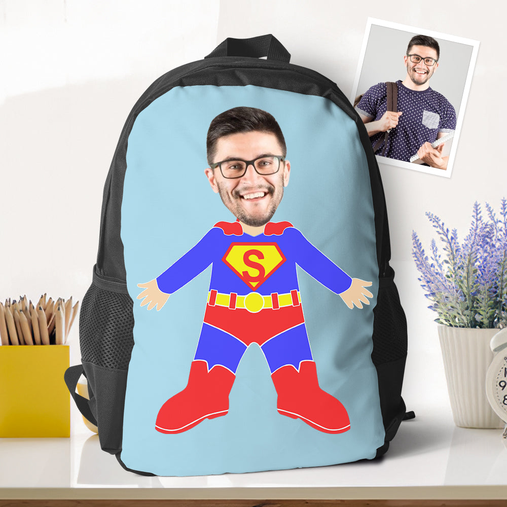 Customizable Superman Minime Backpacks Back To School Gifts For Kids Boys Gifts