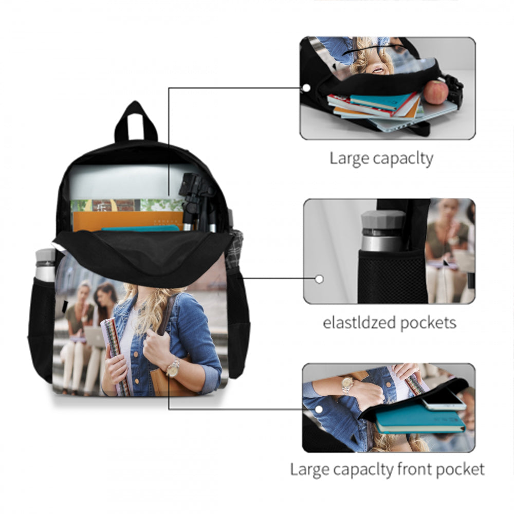 Back to School Personalized Backpacks Custom Photo Boys Backpack Kids School Bag