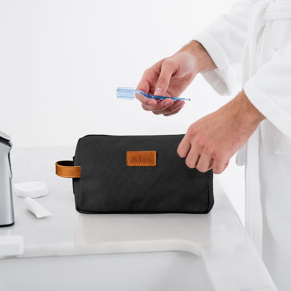 Custom Dopp Kit Toiletry Bag For Men Personalized Travel Toiletry Organizer