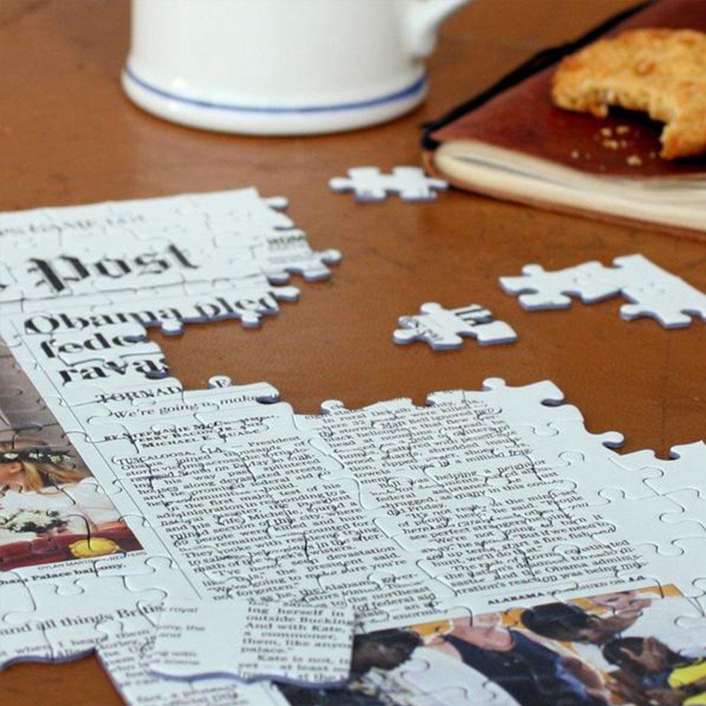 The Sydney Morning Herald Front Page Jigsaw Puzzle, Best Gift For Birthday And Anniversary