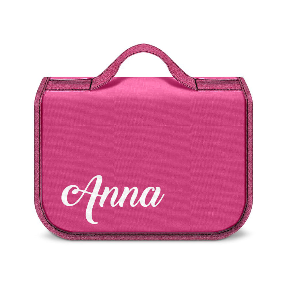 Custom Hanging Toiletry Bag Personalized Cosmetic Makeup Travel Organizer for Men and Women