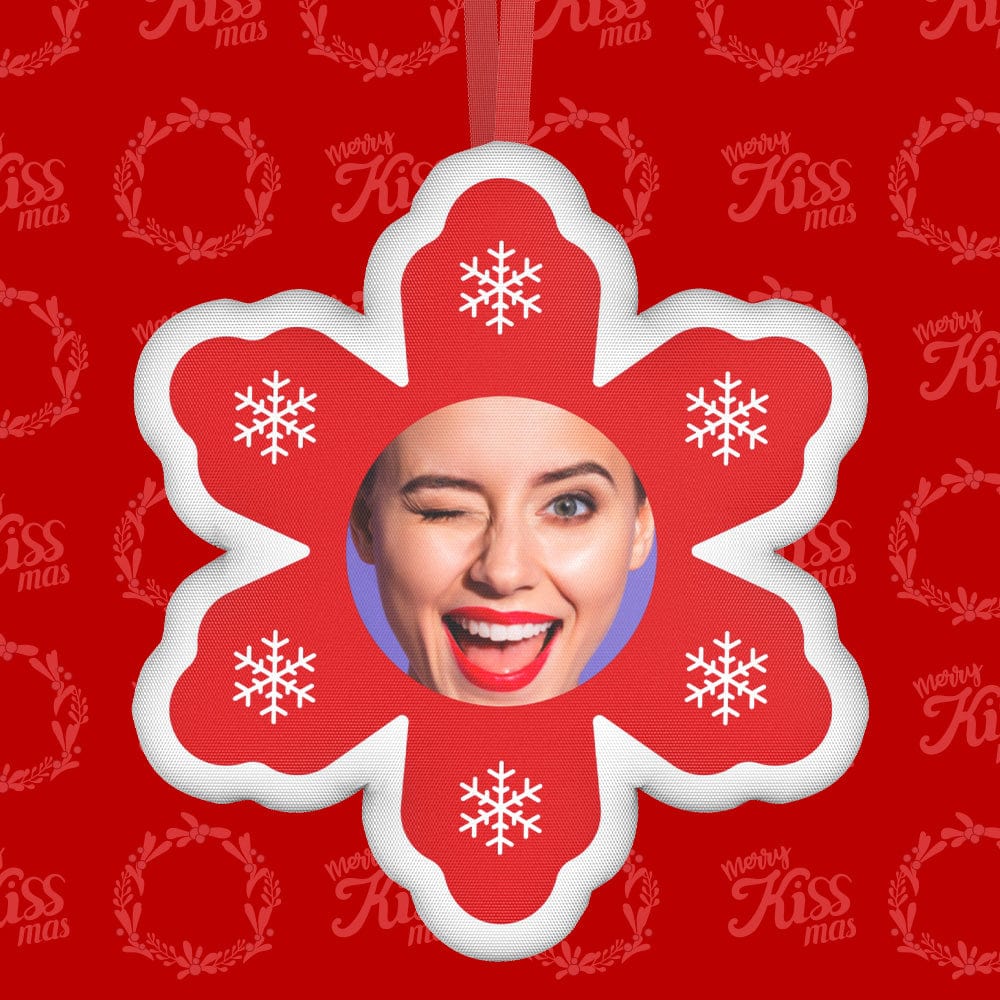 Xmas Suprise Gifts Christmas Photo Hanging Decorations Blind Box Custom Face Christmas Hanging Ornaments