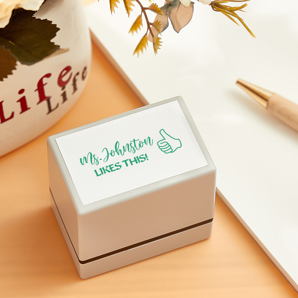 Personalized Teacher Stamp Classroom Teacher Stamp Gifts for Teachers
