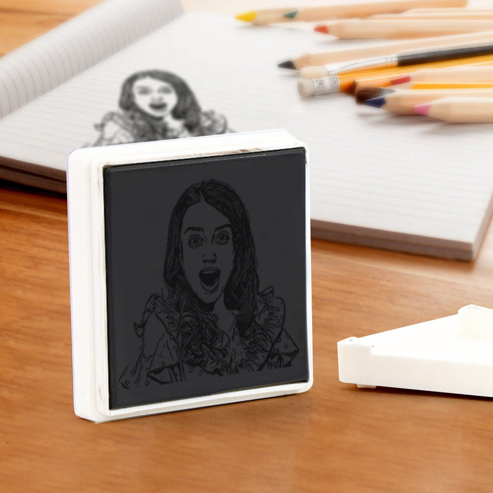 Personalized Portrait Stamp Custom Funny Stamps Gift for Him and Her