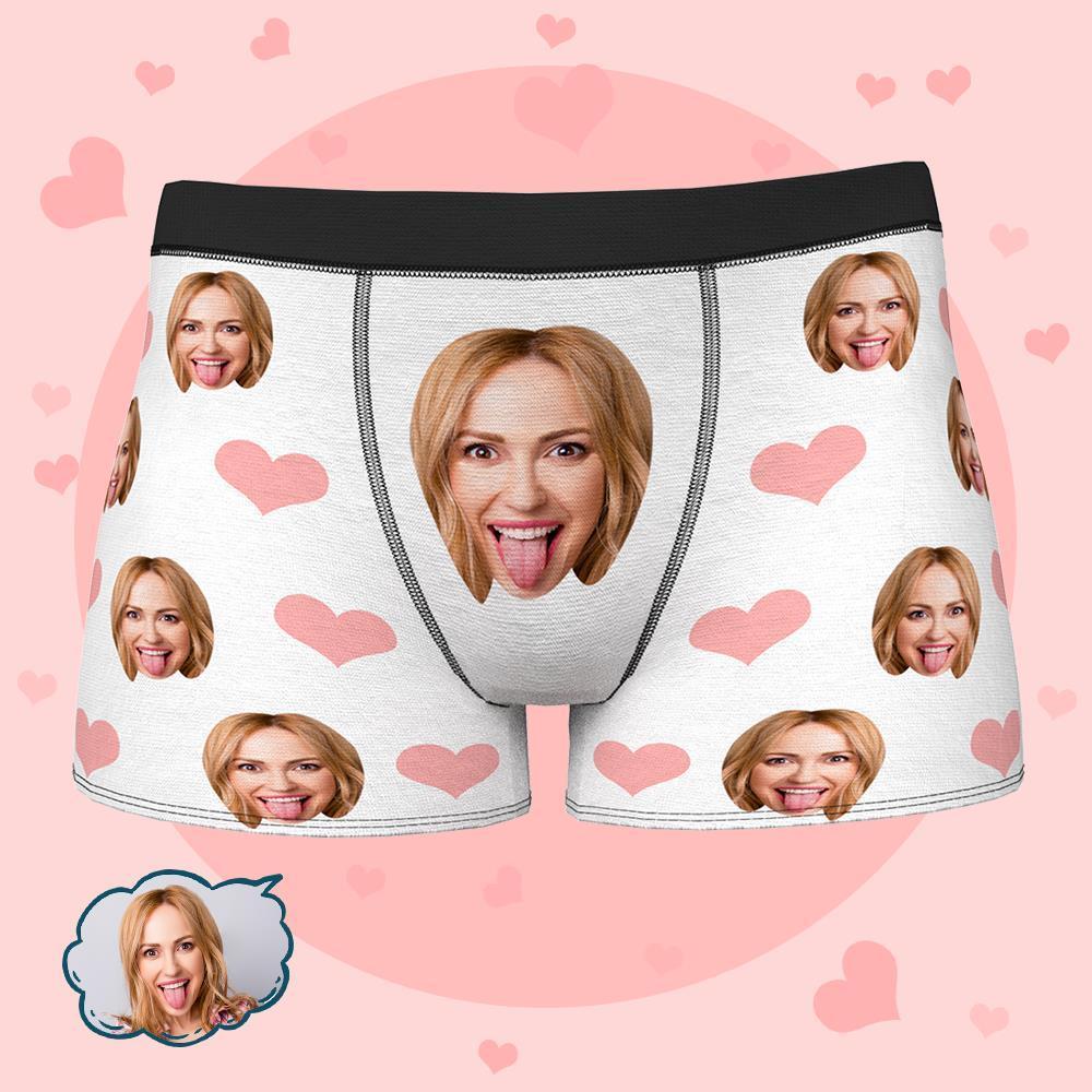 Gifts for Him Custom Boxer Custom Face Boxer Briefs 3D Online Preview