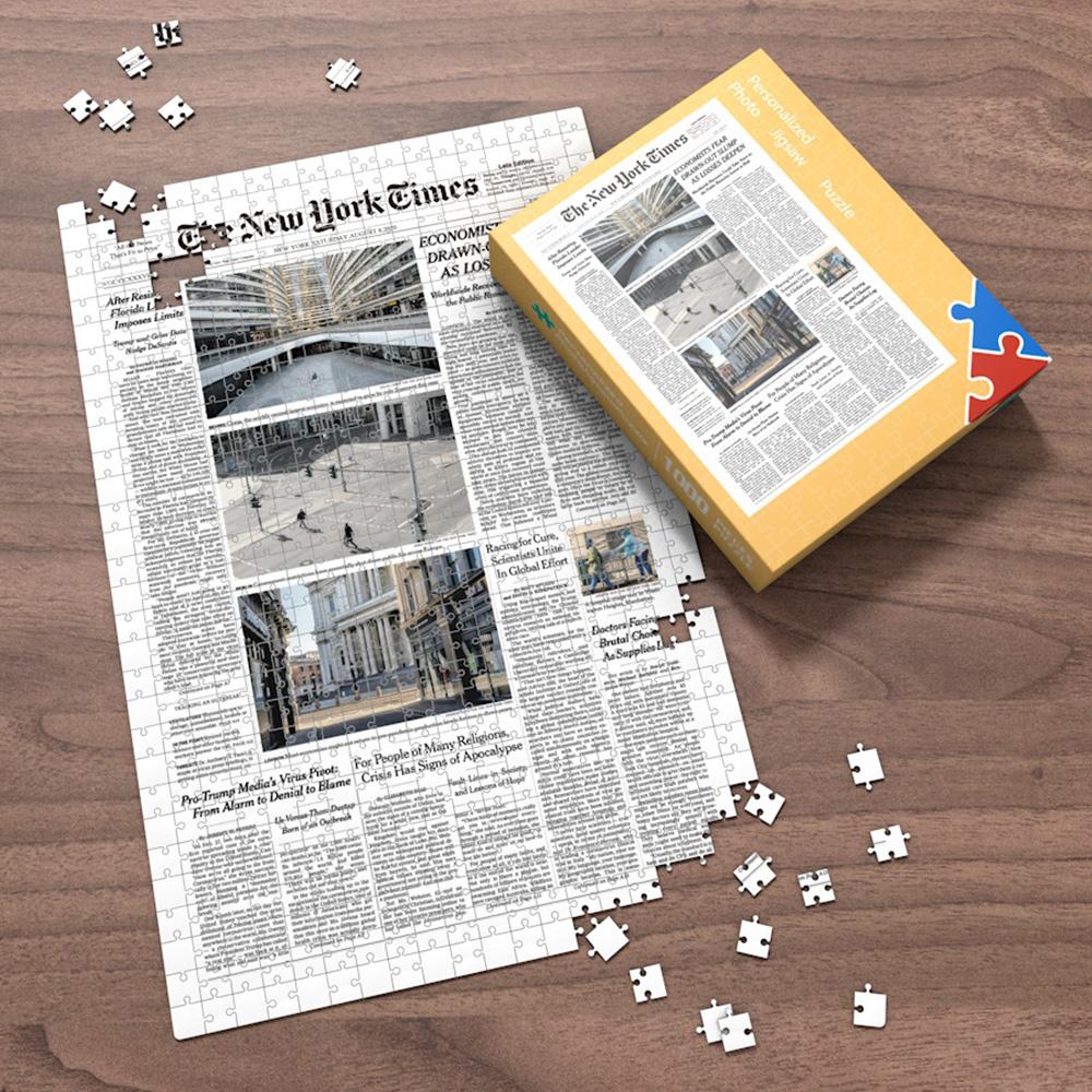Detroit Free Press Front Page Newspaper Jigsaw Puzzle, Day You Were Born Puzzle, Birthday Puzzle, Newspaper Puzzle,