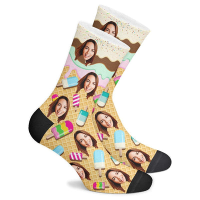 Custom Icecream Socks - MyPhotoBags