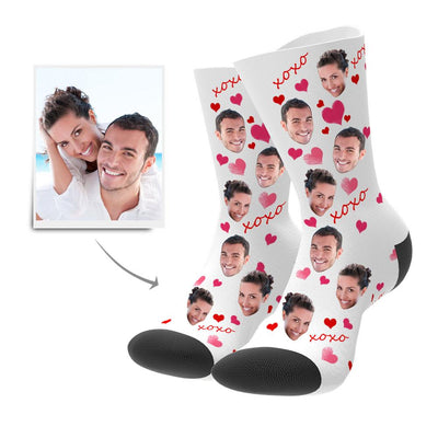 Best Boyfriend Custom Face Socks