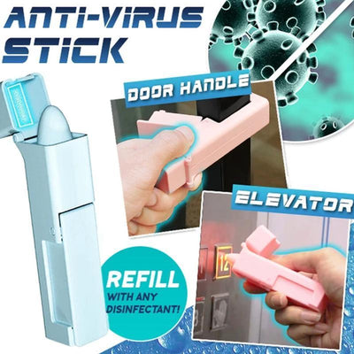 Zero Contact Helper Tool Virus Defender Elevator Press Stick Door Open Sticker Door Handle