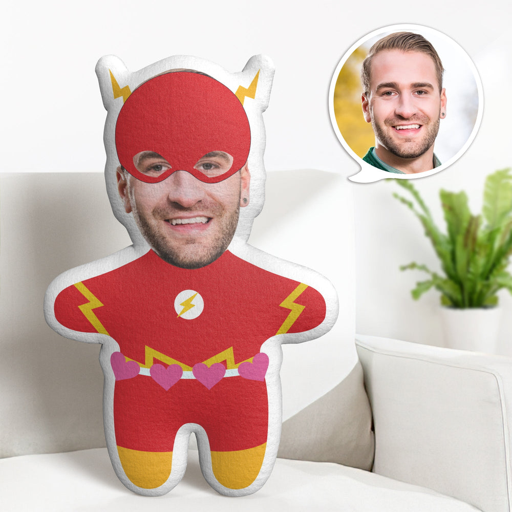 Valentine's Day Gifts Personalized The Flash Gifts Custom Minime Throw Pillow Gifts
