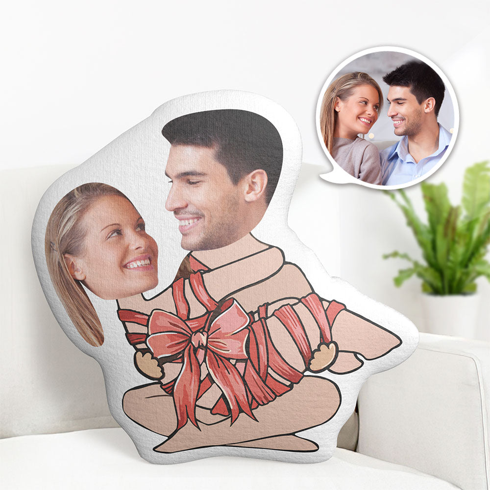 Custom Couple Pillow Valentine's Day Gifts Face Pillow My Love Gift