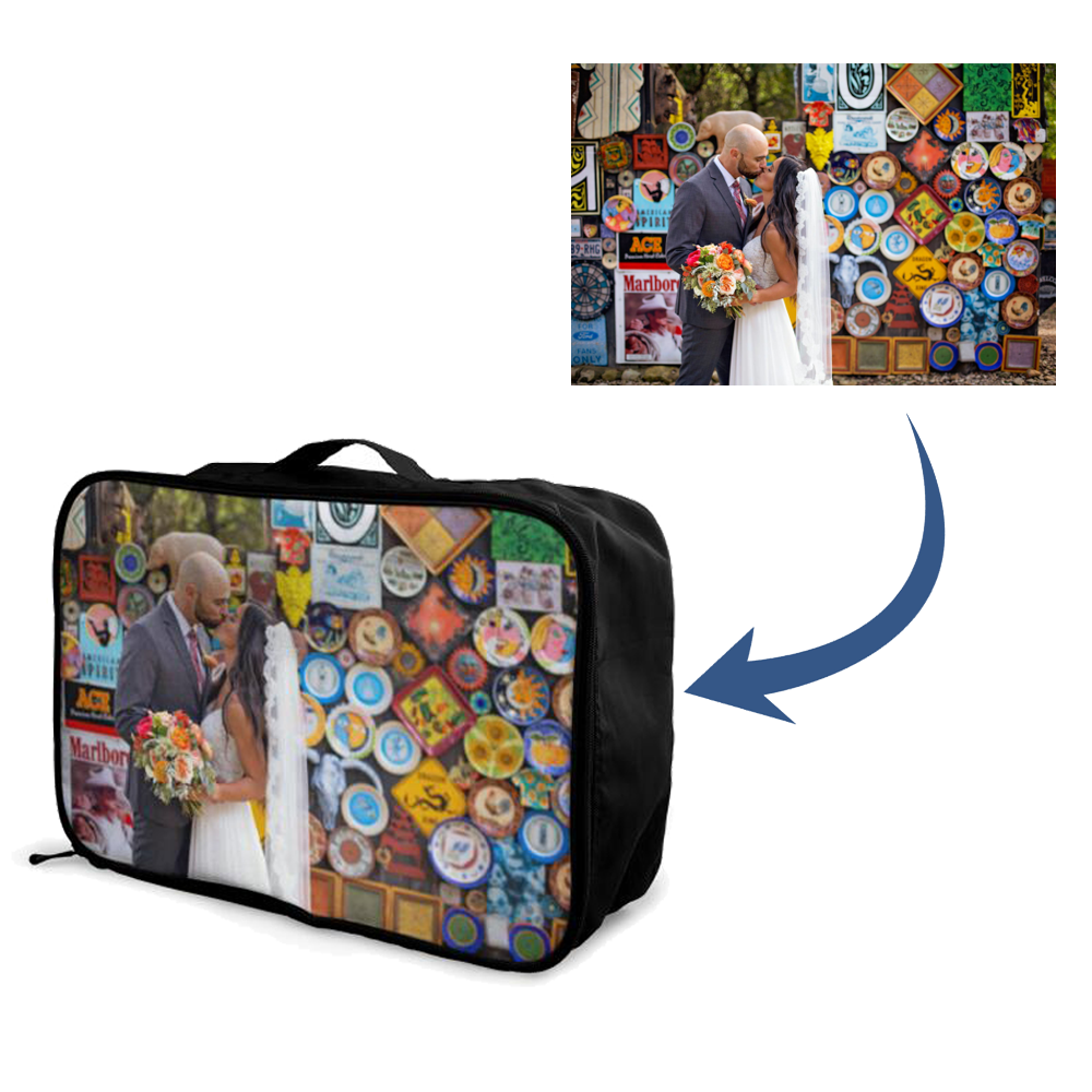 Personalized Travel Storage Bag, Lightweight Large Capacity Portable Luggage Bag