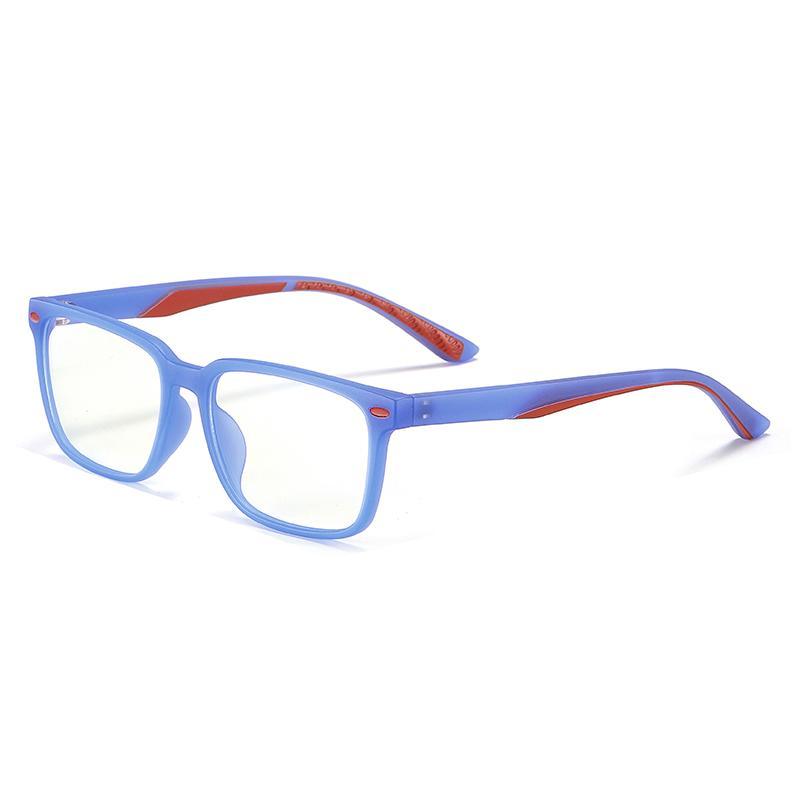 Angle - (Age 7-12)Children Blue Light Blocking Computer Reading Gaming Glasses-For Boy