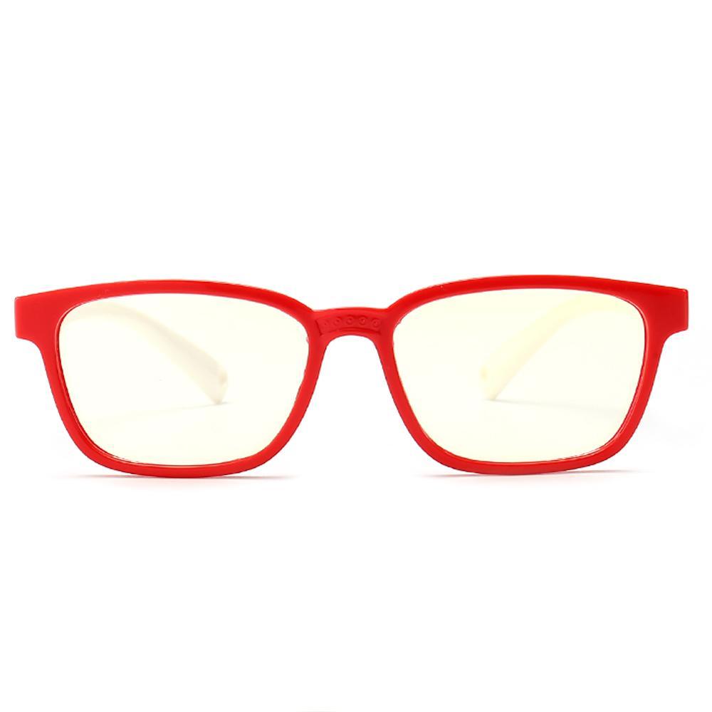 Candy - (Age 3-6)Kids Blue Light Blocking Computer Reading Gaming Glasses - Red