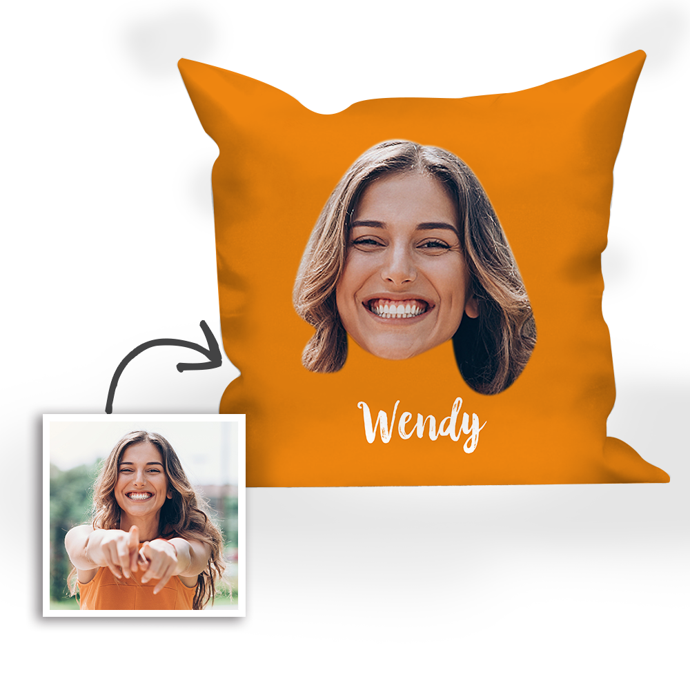 Multi-color Custom Engraved Mother Photo Pillow